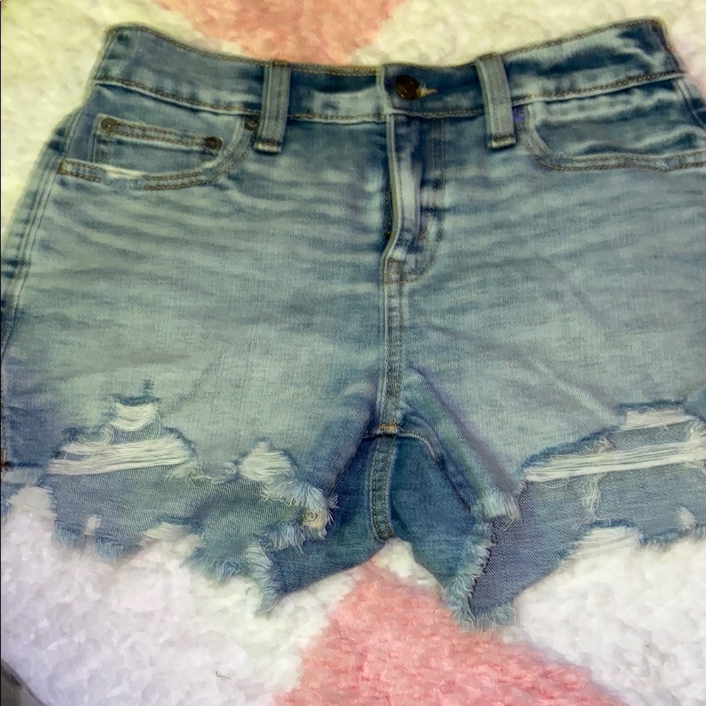 Aerie denim shorts